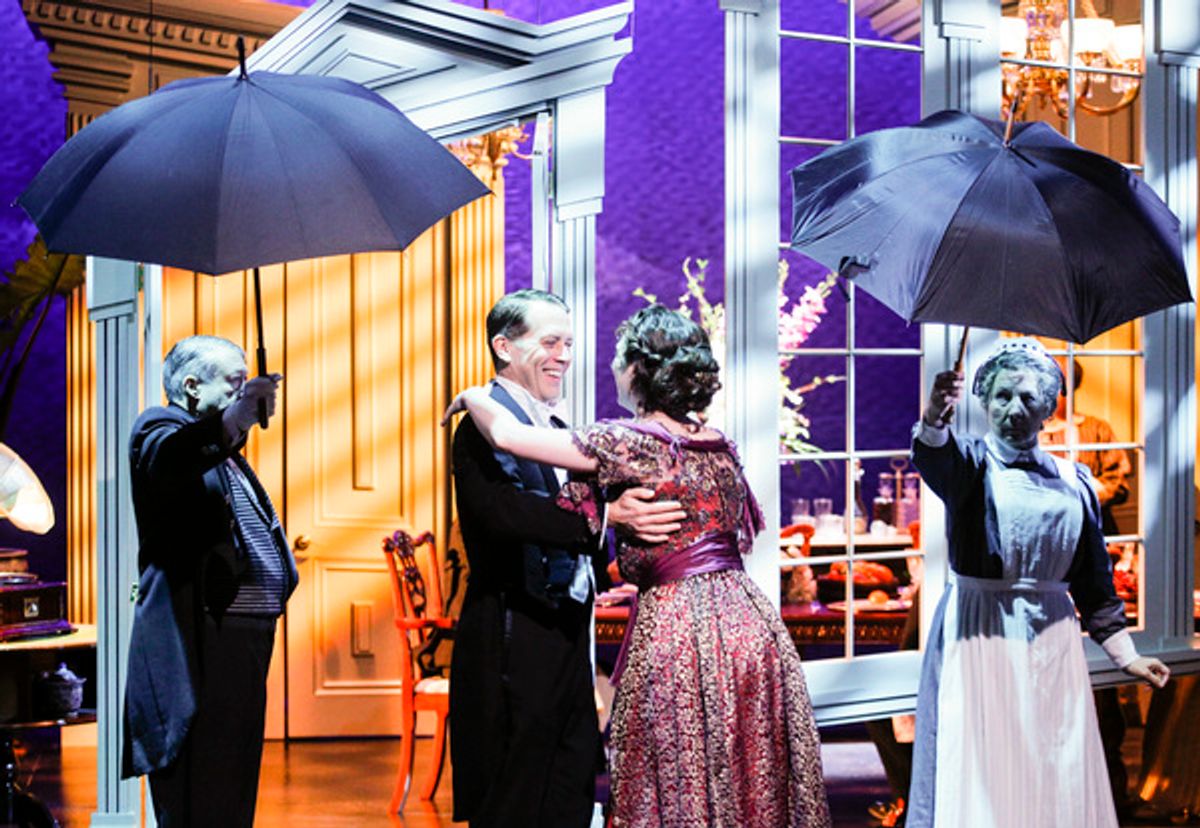 he Maltz Jupiter Theatreâ€™s sold out production of the psychological thriller An Inspector Calls is onstage through February 18. Pictured are Jeffrey Burton, Jeremy Webb, Charlotte Bydwell andSharon Taylor. Photo by Zak Bennett. at 