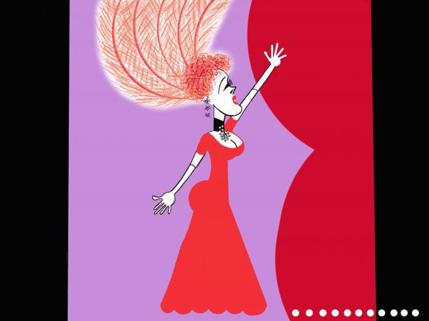 BWW Exclusive: Ken Fallin Draws the Stage - Bernadette Peters is Dolly Levi!  Image