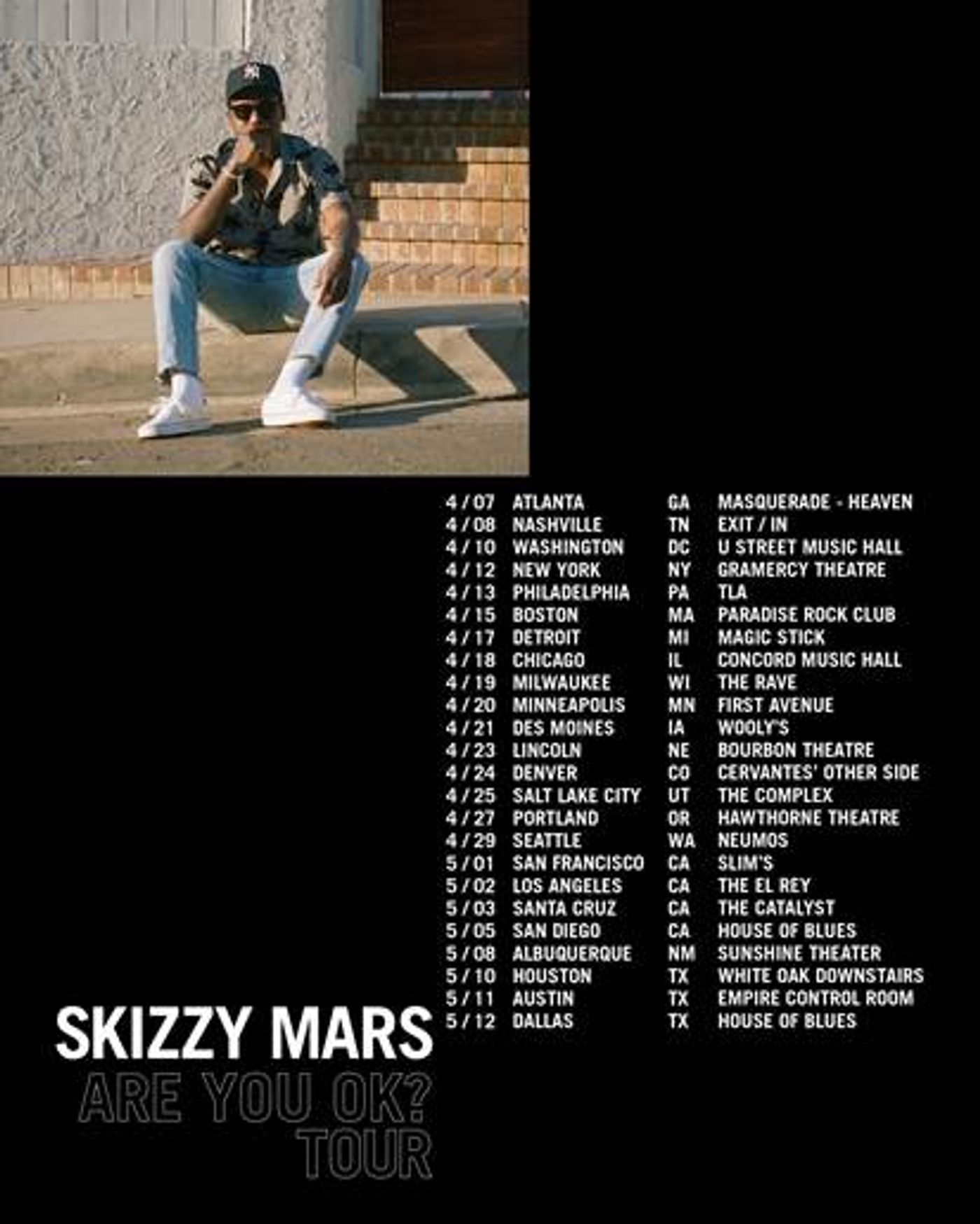 Skizzy Mars New Single AMERICAN DREAM + Tour Announce  Image