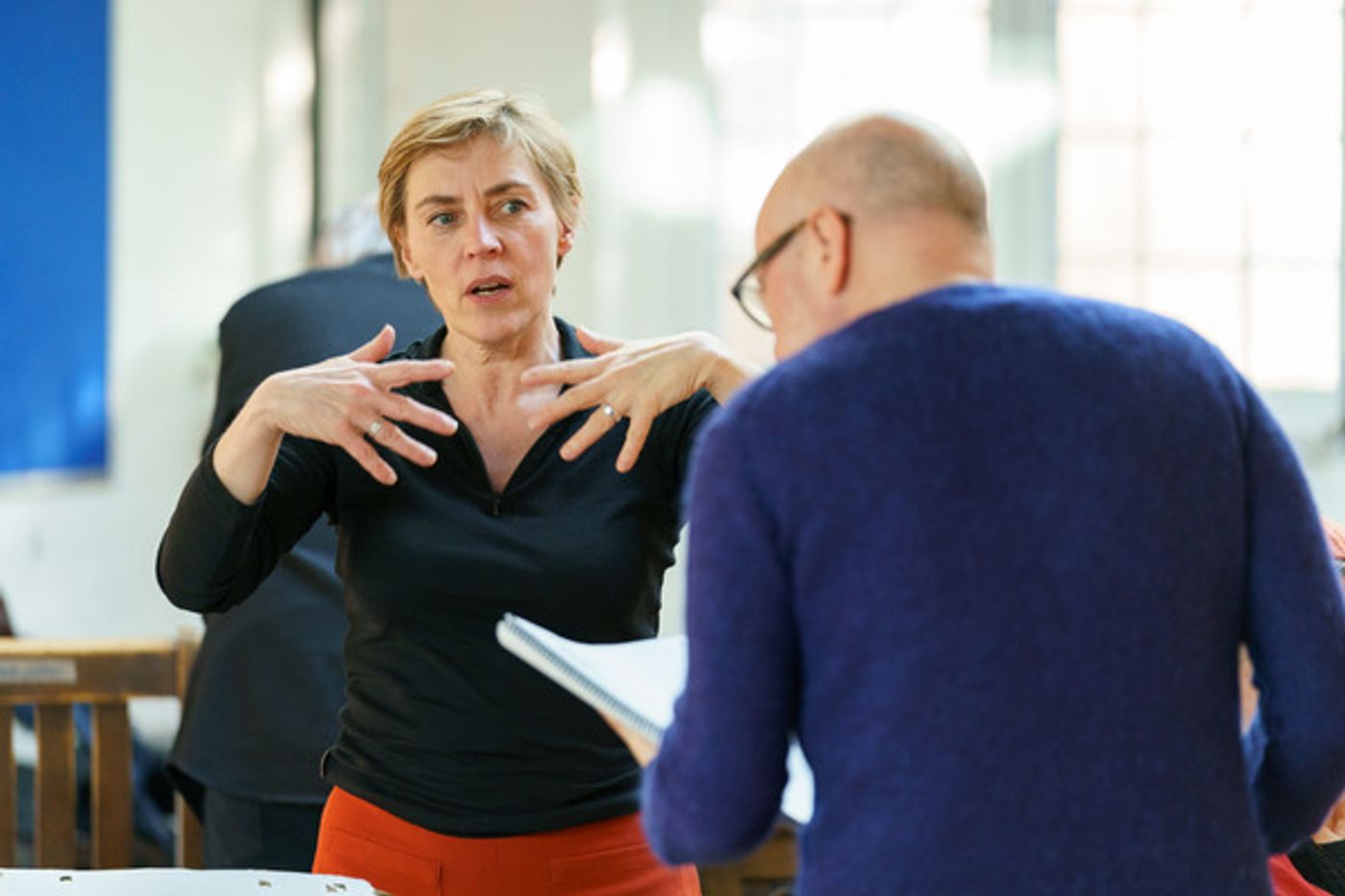 Photo Flash: In Rehearsal with Rose Theatre Kingston's CURTAINS  Image