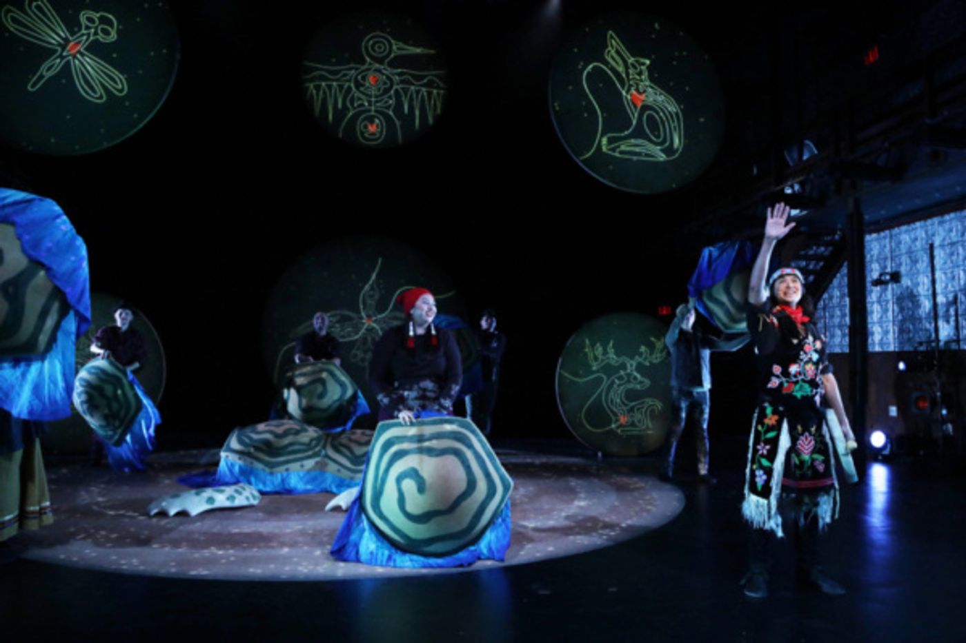 Photo Flash: AJIJAAK ON TURTLE ISLAND Opens at La MaMa  Image