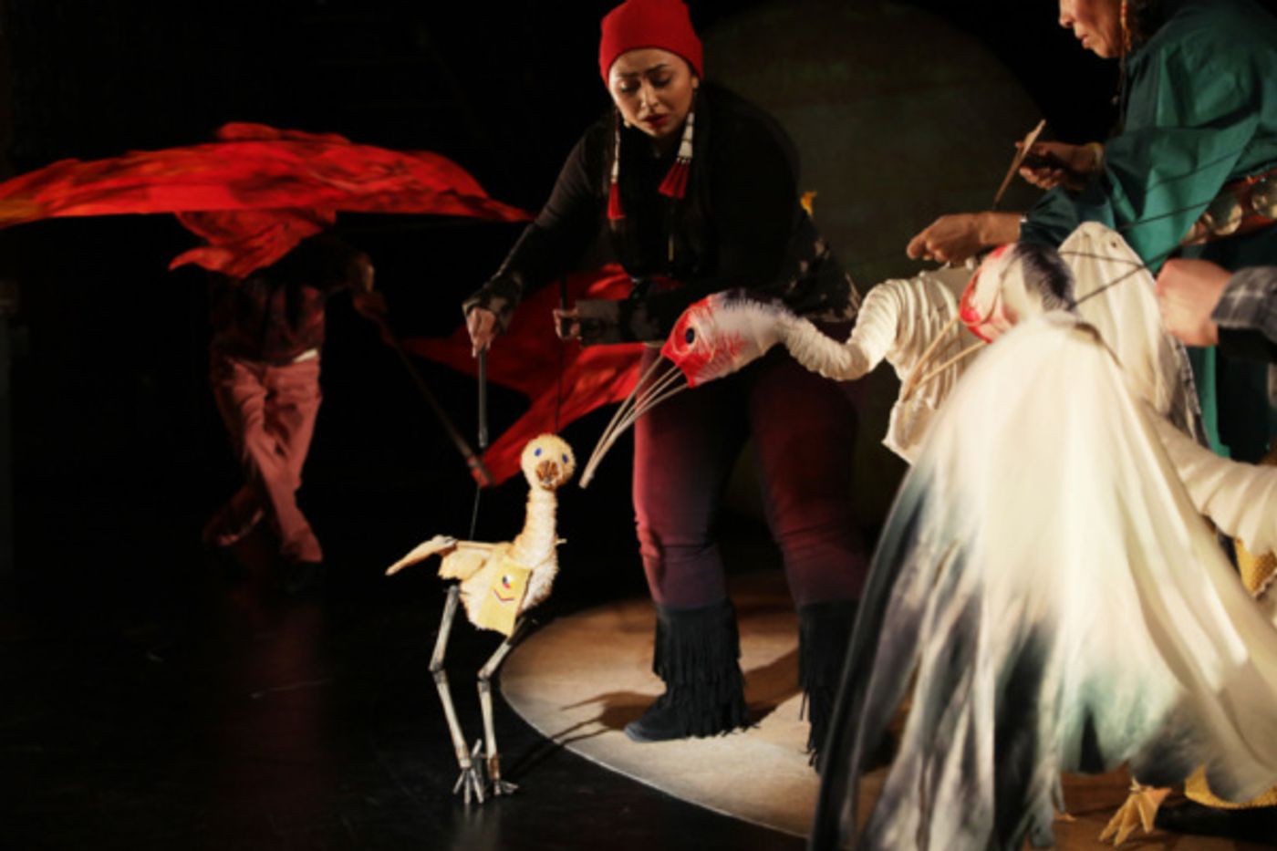 Photo Flash: AJIJAAK ON TURTLE ISLAND Opens at La MaMa  Image