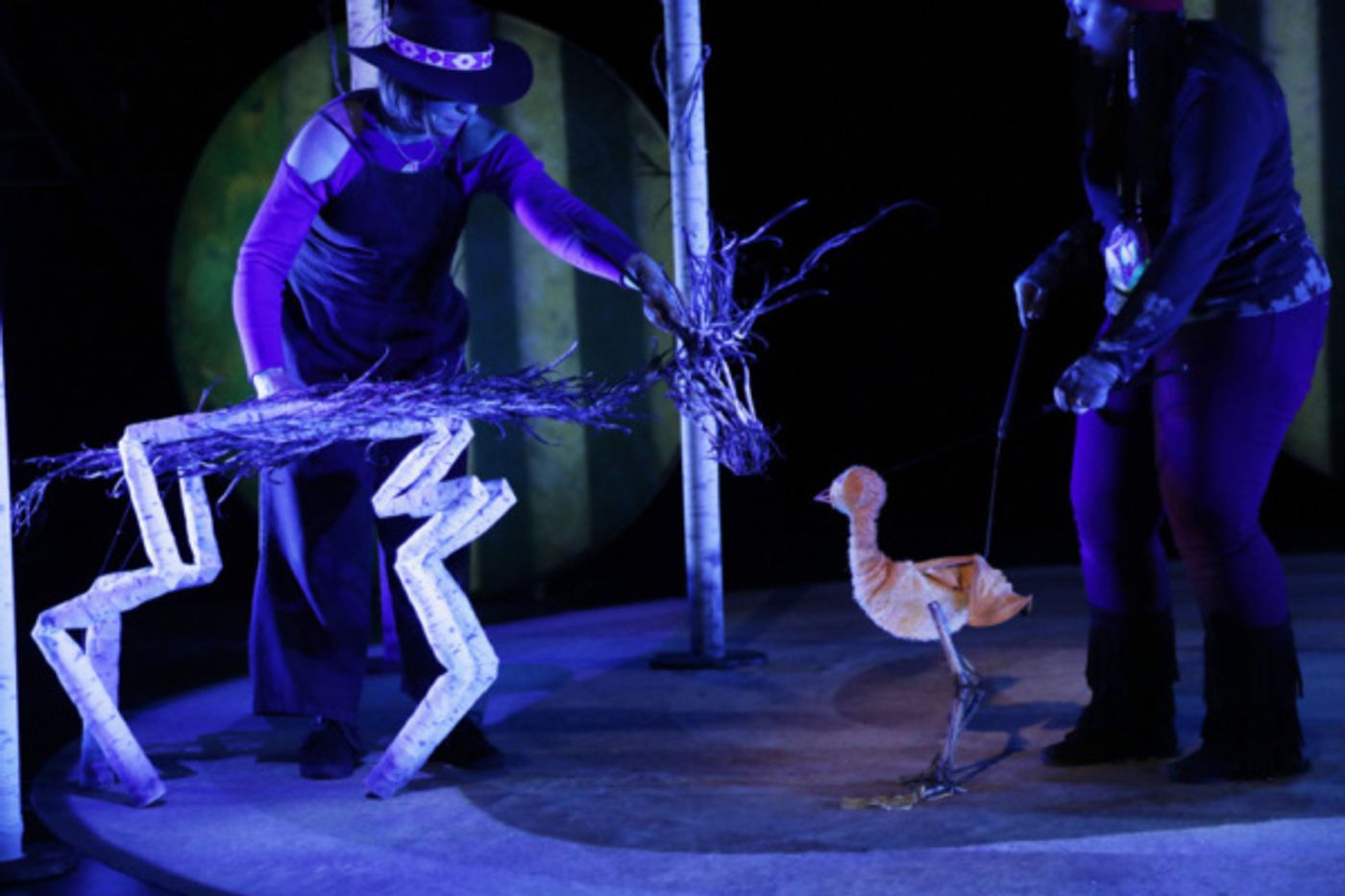 Photo Flash: AJIJAAK ON TURTLE ISLAND Opens at La MaMa  Image