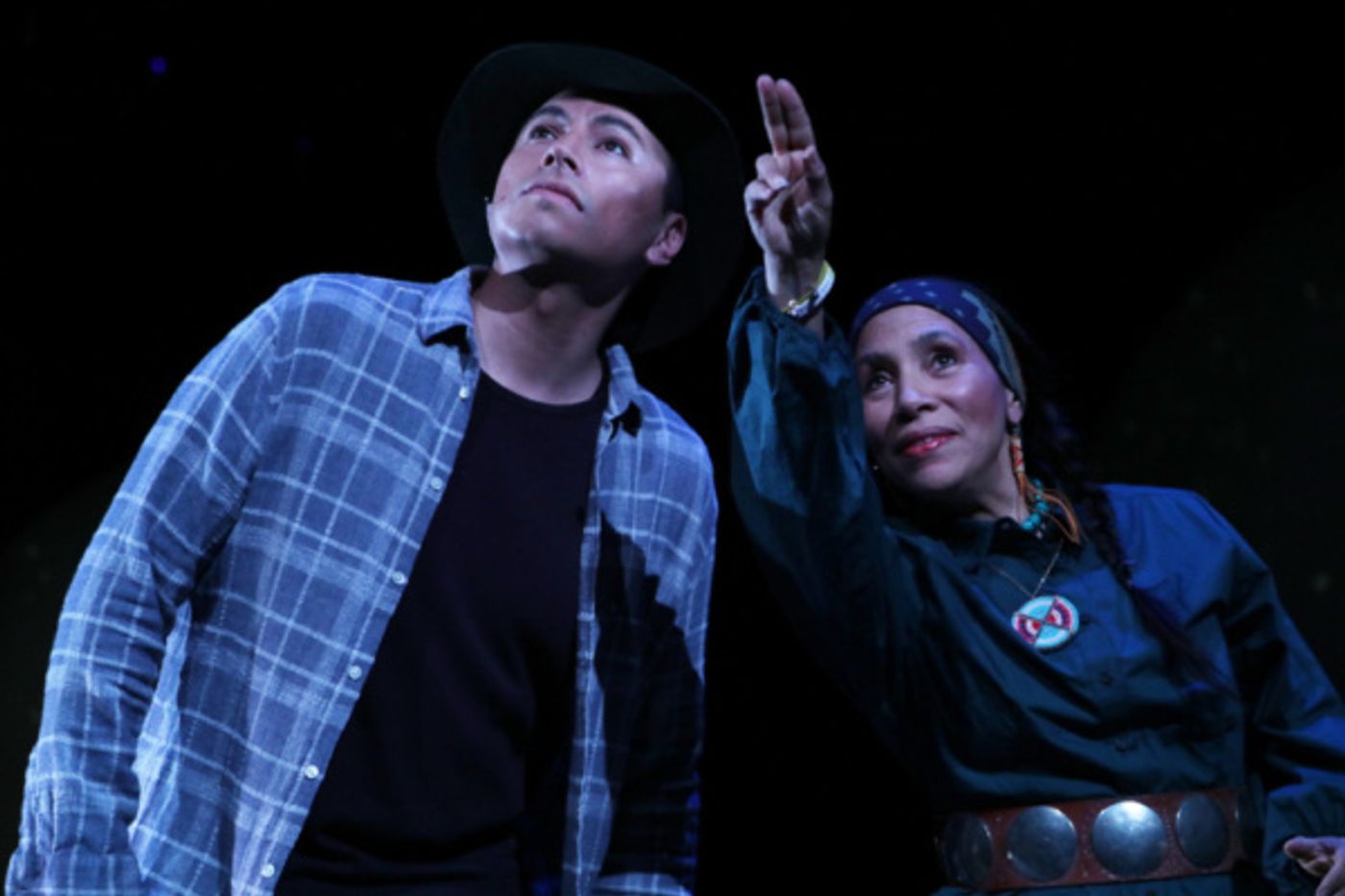 Photo Flash: AJIJAAK ON TURTLE ISLAND Opens at La MaMa  Image