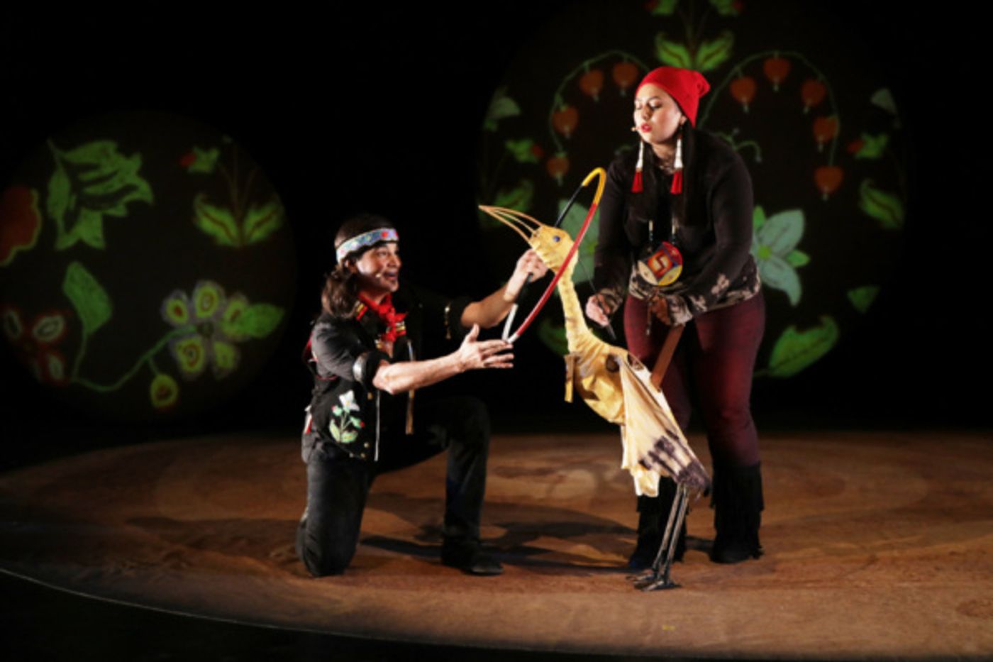 Photo Flash: AJIJAAK ON TURTLE ISLAND Opens at La MaMa  Image