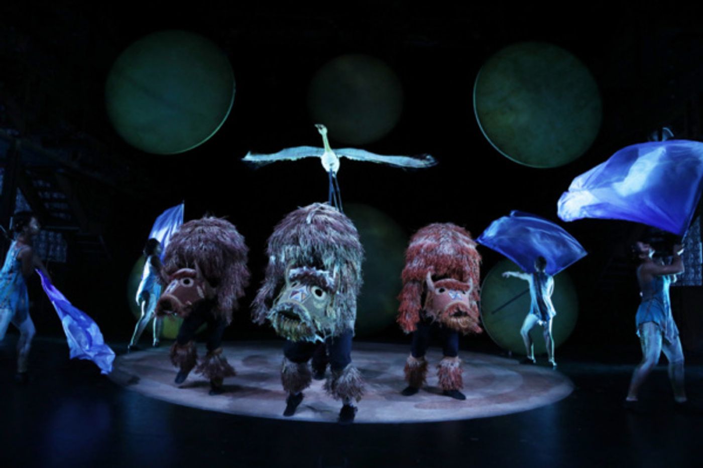 Photo Flash: AJIJAAK ON TURTLE ISLAND Opens at La MaMa  Image