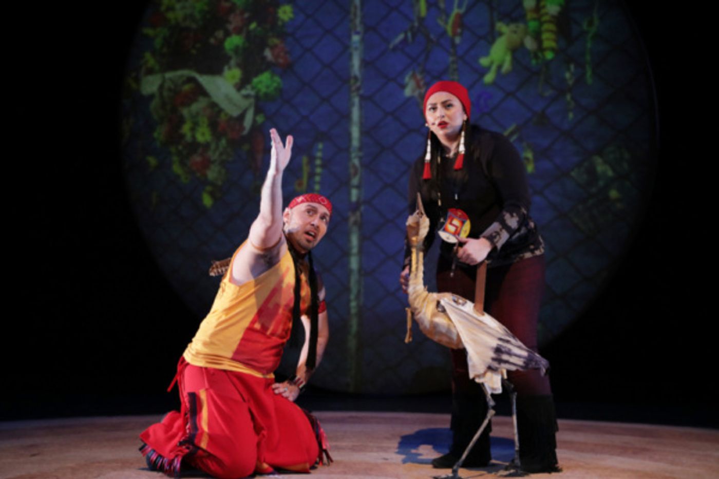 Photo Flash: AJIJAAK ON TURTLE ISLAND Opens at La MaMa  Image