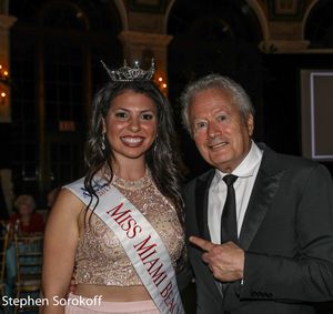 Miss Miami Beach & Stephen Sorokoff @ BroadwayWorld Miss Miami Beach & Stephen Sorokoff Photo