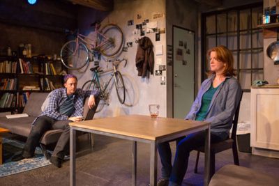 John Long and Nancy Nagrant in TIME STANDS STILL. Photo by Hunter Canning
 Photo