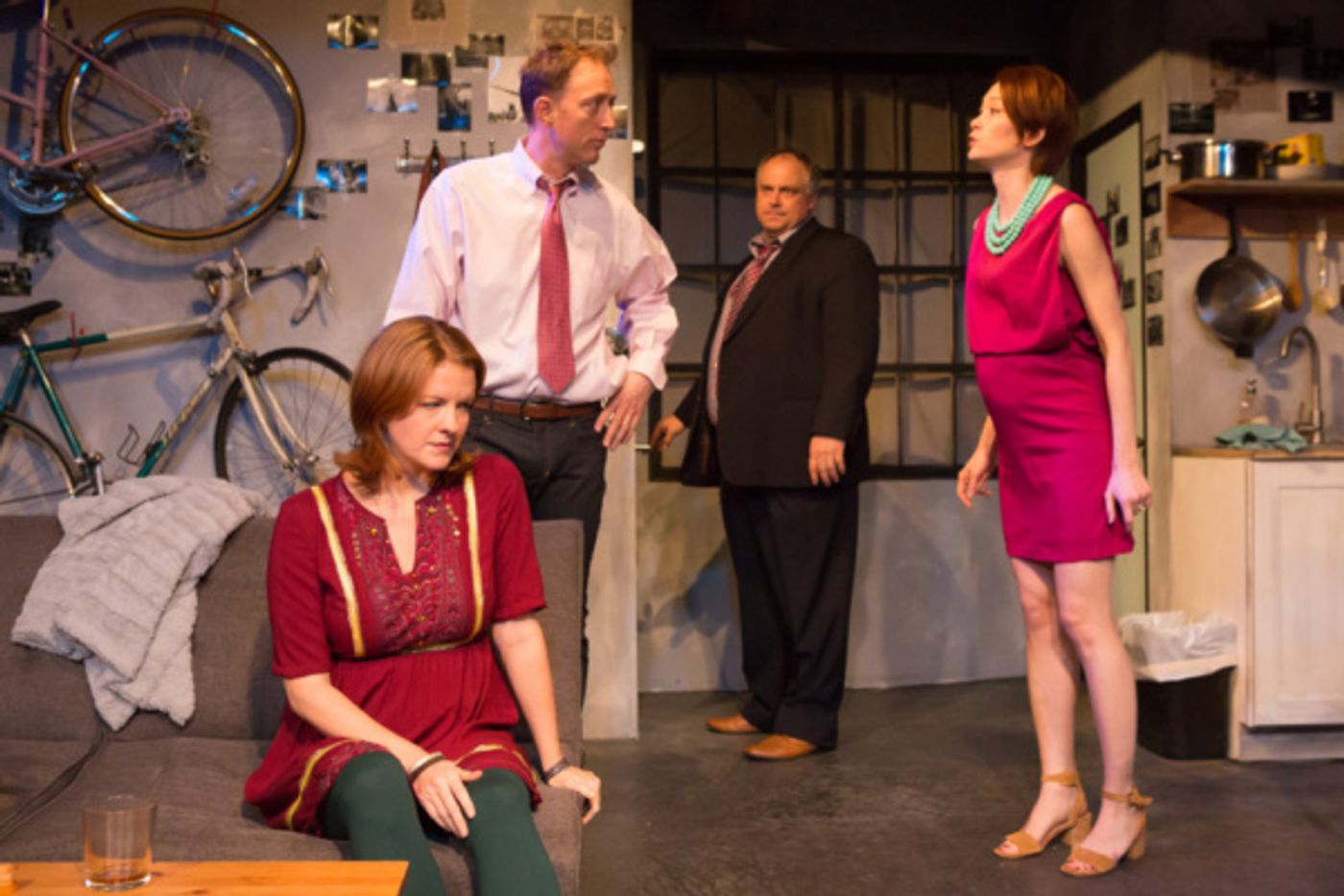 Photo Flash: First Look At New Light Theater Project's Revival Of TIME STANDS STILL Photo Flash: First Look At New Light Theater Project's Revival Of TIME STANDS STILL Image