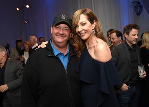 Brian Baumgartner and Allison Janney Photo