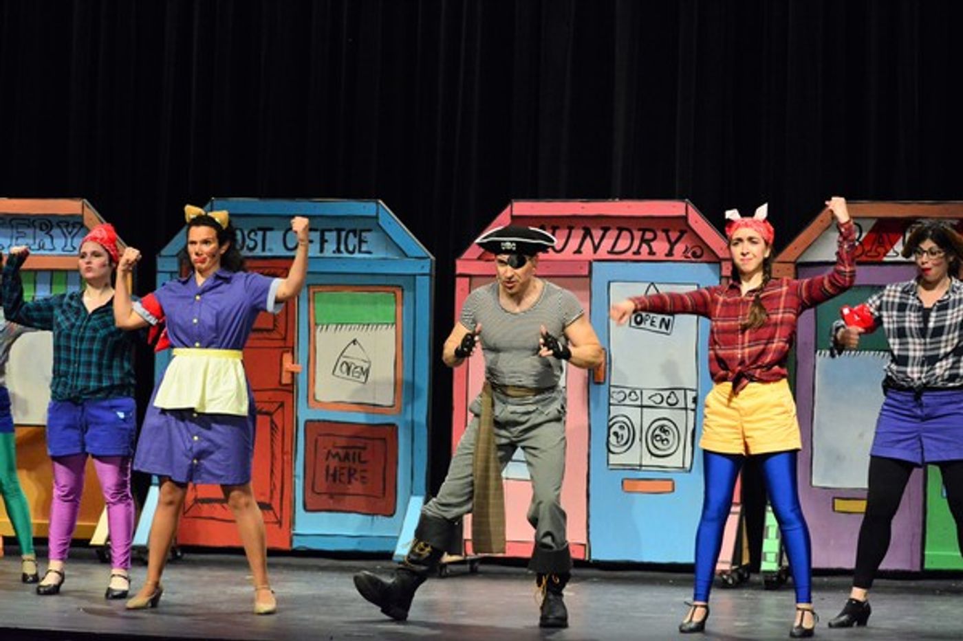 Photo Flash: First Look at Highland Park Players' BUSYTOWN THE MUSICAL Photo Flash: First Look at Highland Park Players' BUSYTOWN THE MUSICAL Image