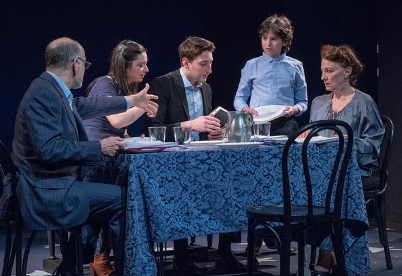 Photo Flash: First Look At York Theatre Company's BAR MITZVAH BOY  Image