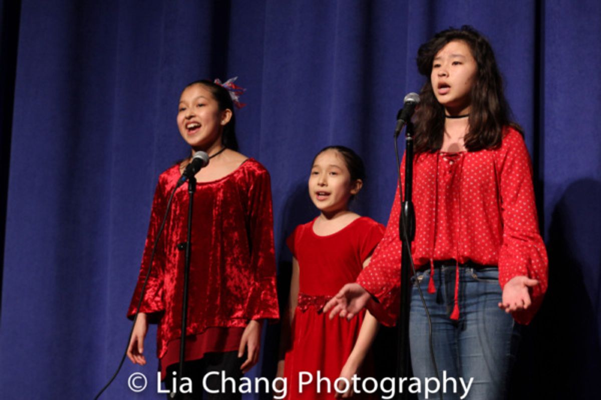 Avelina Sanchez, Isabella Sanchez and Sabrina Green at 