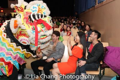 Chinese Lion Dance by Kwan's Kung Fu, with Sam Tanabe, YoonJeong Seong, Hansel Tan

 Photo