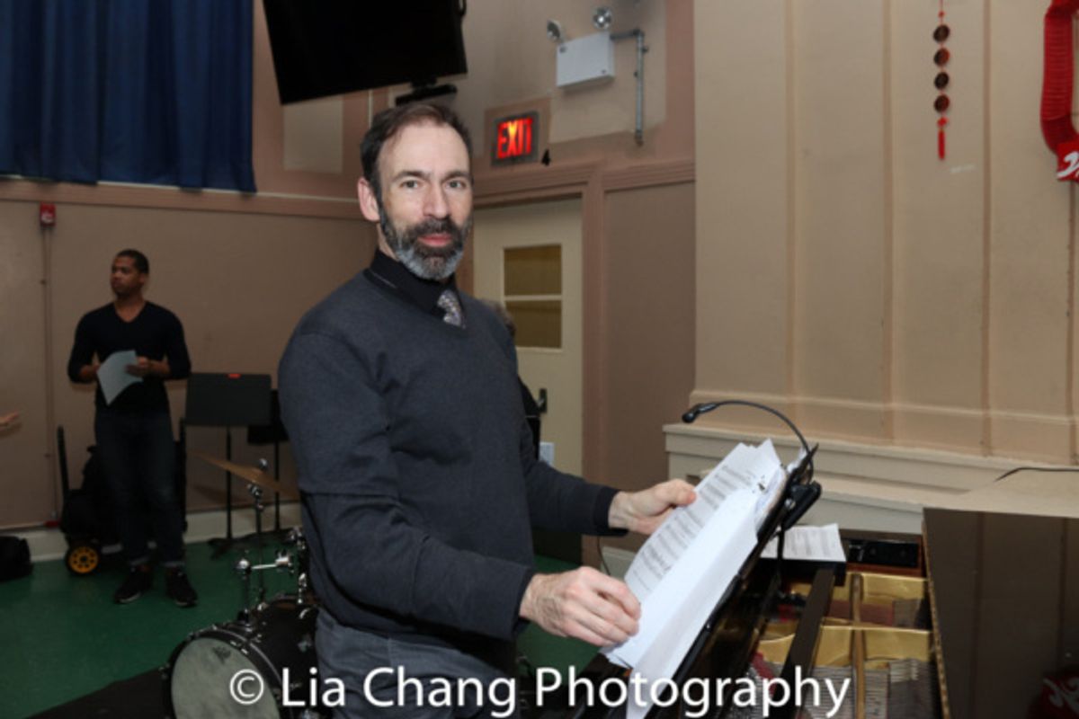 Musical director Tom Conroy at 