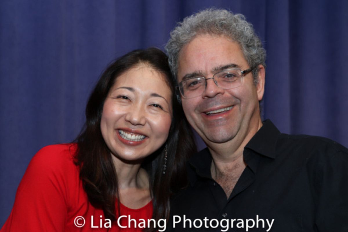 Lainie Sakakura and Percussionist Kory Grossman at 