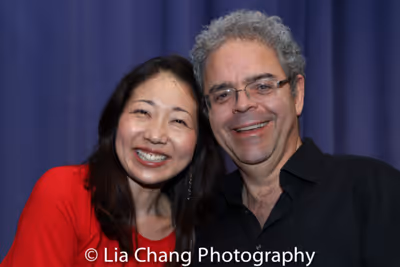 Lainie Sakakura and Percussionist Kory Grossman Photo