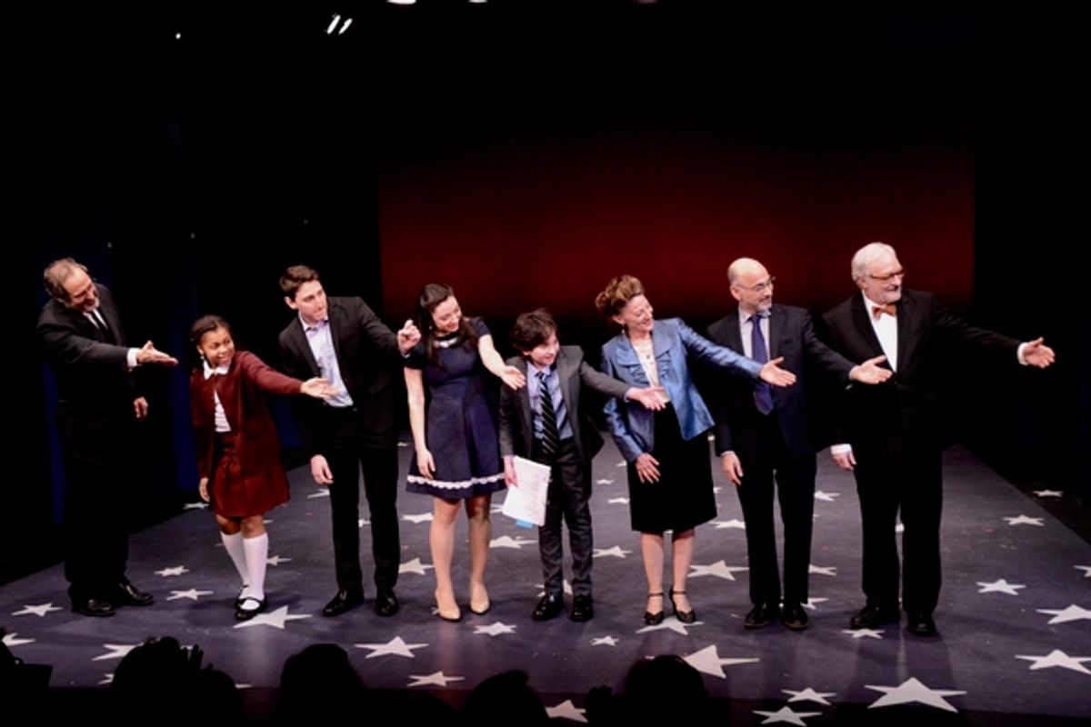 Neal Benari, Casey Watkins, Ben Fankhauser, Julie Benko, Peyton Lusk, Lori Wilner, Ned Eisenberg and Tim Jerome at 