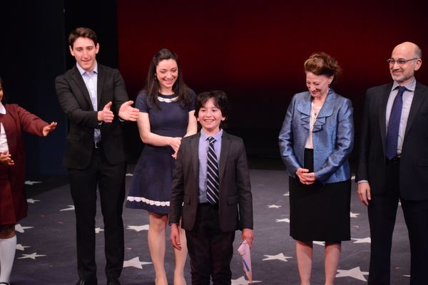 Ben Fankhauser, Julie Benko, Peyton Lusk, Lori Wilner and Ned Eisenberg Photo
