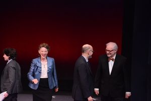 Peyton Lusk, Lori Wilner, Ned Eisenberg and Tim Jerome @ BroadwayWorld Peyton Lusk, Lori Wilner, Ned Eisenberg and Tim Jerome Photo