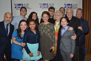 Margaret Styne widow of Julie Styne joins Annette Jolles, Darren R. Cohen and James Morgan with the cast- Ben Fankhauser, Tim Jerome, Julie Benko, Peyton Lusk, Lori Wilner, Neal Benari and Ned Eisenberg @ BroadwayWorld Margaret Styne widow of Julie Styne joins Annette Jolles, Darren R. Cohen and James M Photo