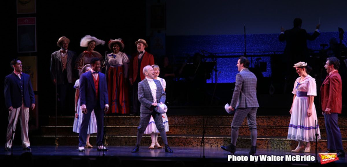 Joel Grey and Clyde Alves and cast  at 