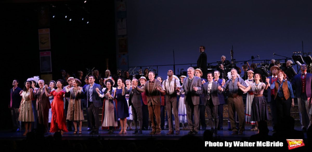 Britney Coleman, Reed Birney, Vanessa Williams, Nancy Opel, Tam mutu, Alexandra Socha, Bebe Neuwirth, Joel Grey, Bob Martin, Clifton Duncan, Douglas Sills, Clyde Alves, Marc Kudisch, Alexandra Socha, Judy Kuhn and Carolee Carmello  at 