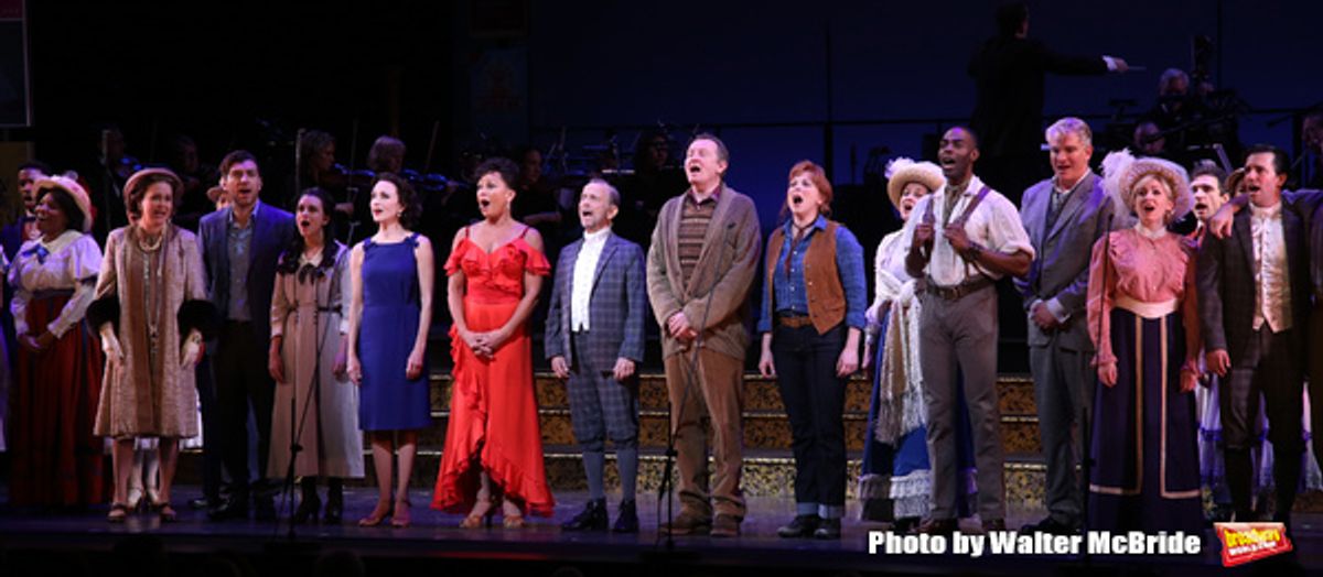 Nancy Opel, Tam Mutu, Alexandra Socha, Bebe Neuwirth, Vanessa Williams,  Joel Grey, Bob Martin, Carolee Carmello, Clifton Duncan and Douglas Sills  at 