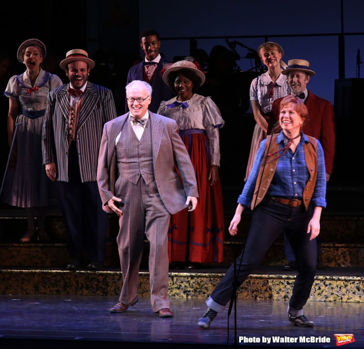 Reed Birney and Carolee Carmello  at 