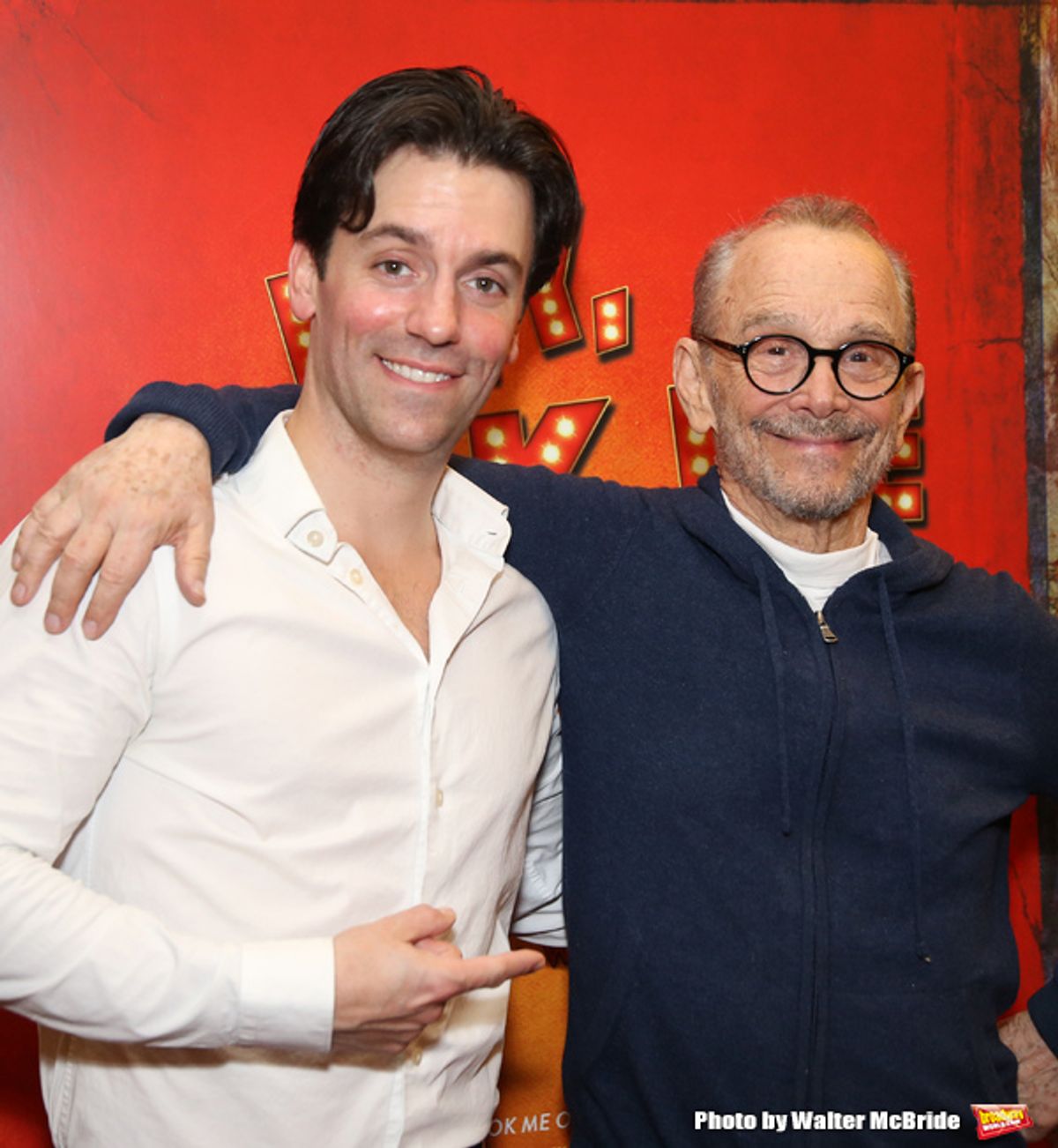 Clyde Alves and Joel Grey at 