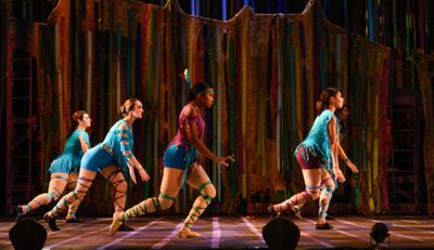 Tiger Lily (Sanci Smith) and her Warriors (Alex Spitale, Melissa Kight, Loren Bass Sa Photo