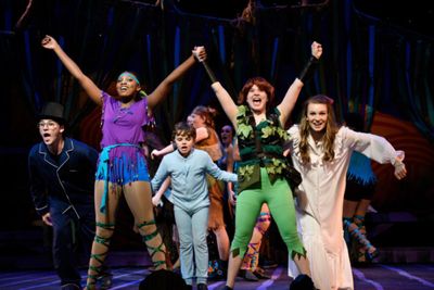 Peter (Hope Valls), the Darling Children (Rodes Cole, Madison Thompson, Fritz Van Win Photo