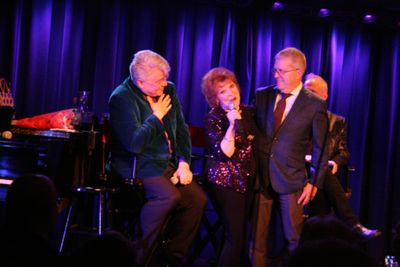 Anita Gillette gets between Richard and Daniel Sherman  Photo