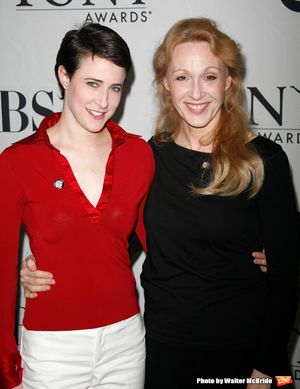Xanthe Elbrick & Jan Maxwell attending the 2007 Tony Awards Meet the Nominees Press R Photo