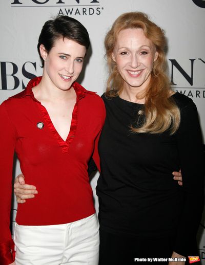 Xanthe Elbrick & Jan Maxwell attending the 2007 Tony Awards Meet the Nominees Press R Photo