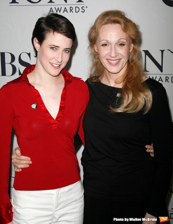 Xanthe Elbrick & Jan Maxwell attending the 2007 Tony Awards Meet the Nominees Press R Photo