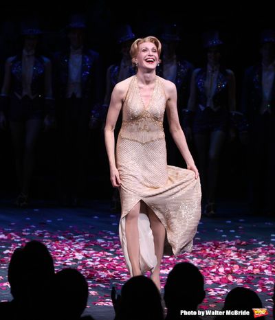 Jan Maxwell.during the Broadway Opening Night Curtain Call for 'Follies'  in New York Photo