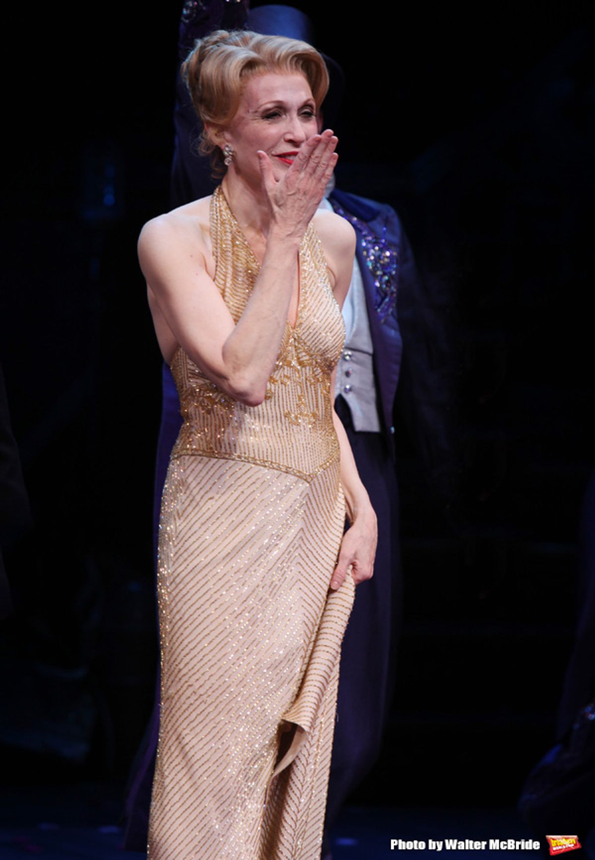 Jan Maxwell.during the Broadway Opening Night Curtain Call for 'Follies'  in New York City. at 