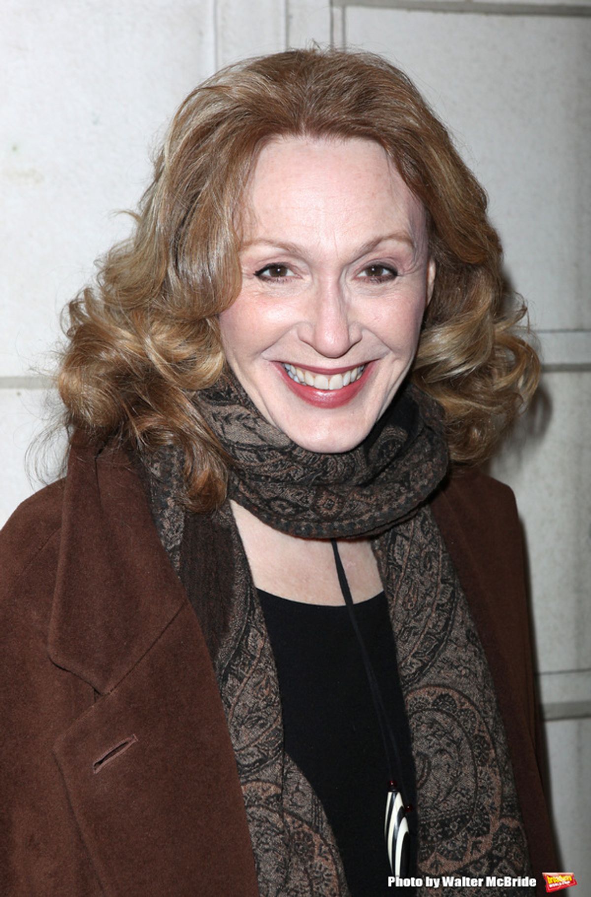 Jan Maxwell.arriving for the Opening Night Performance of the Manhattan Theatre Club's 'Good People'  in New York City. at 