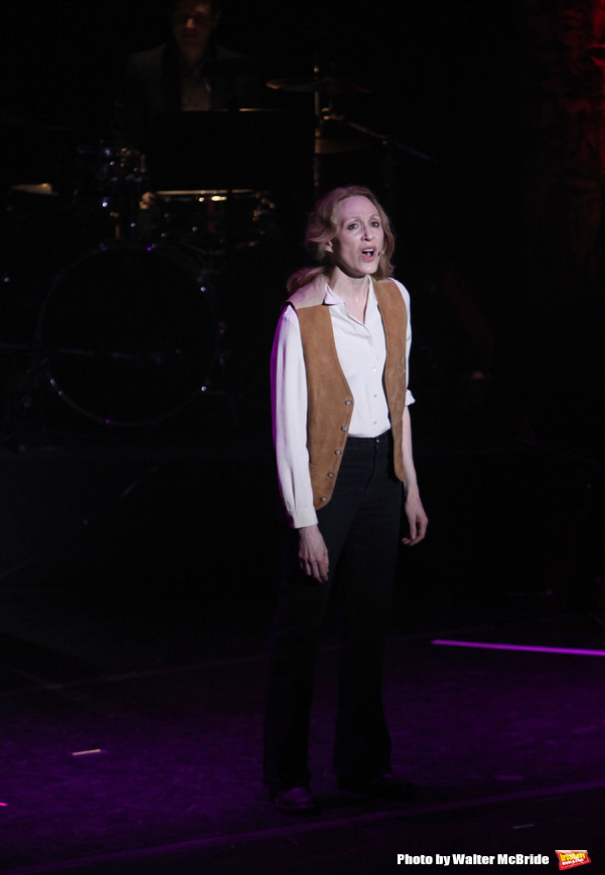 Jan Maxwell.performing in 'MISCAST 2012' MCC Theatre's Annual Musical Spectacular at The Hammerstein Ballroom in New York City on 3/26/2012. at 