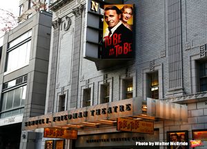 Theatre Marquee for the Opening Night Performance of The Manhattan Theatre Club's Pro Photo