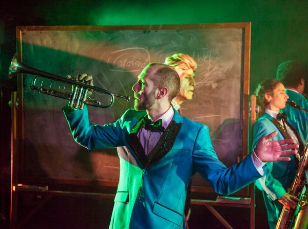 Chris DiMeglio (trumpet), Paul Zimet (as Dr. Fred Decker), Jessica Lurie (baritone sa Photo