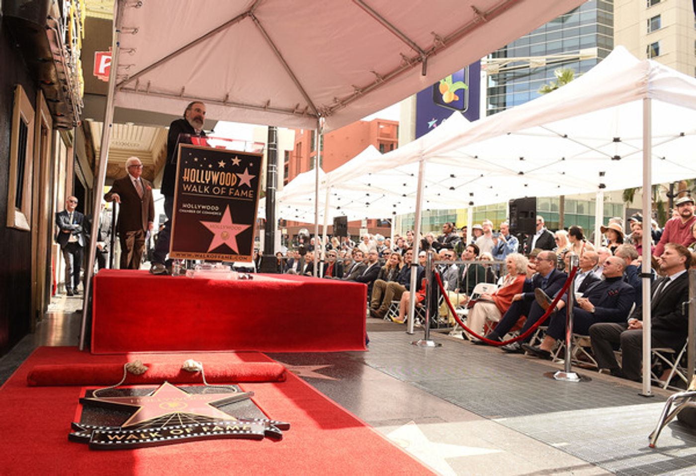 Photo Flash: Mandy Pantinkin Receives A Star on the Hollywood Walk of Fame!  Image