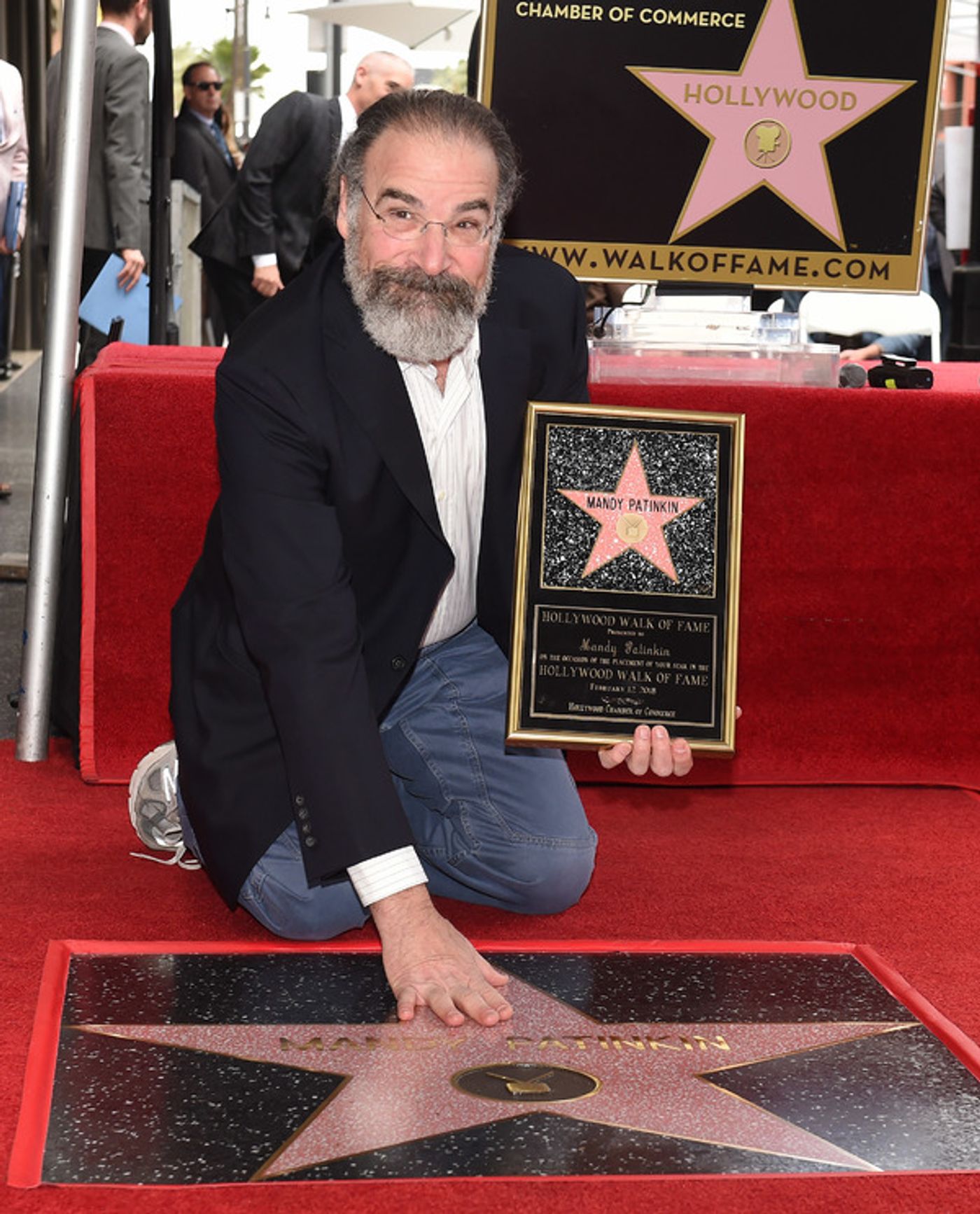 Photo Flash: Mandy Pantinkin Receives A Star on the Hollywood Walk of Fame!  Image