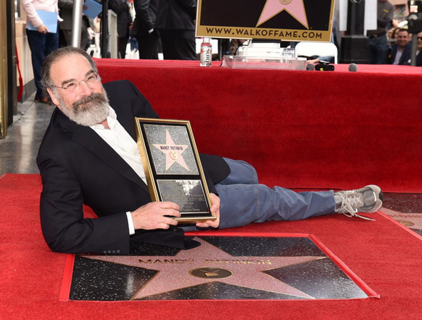Photo Flash: Mandy Pantinkin Receives A Star on the Hollywood Walk of Fame!  Image