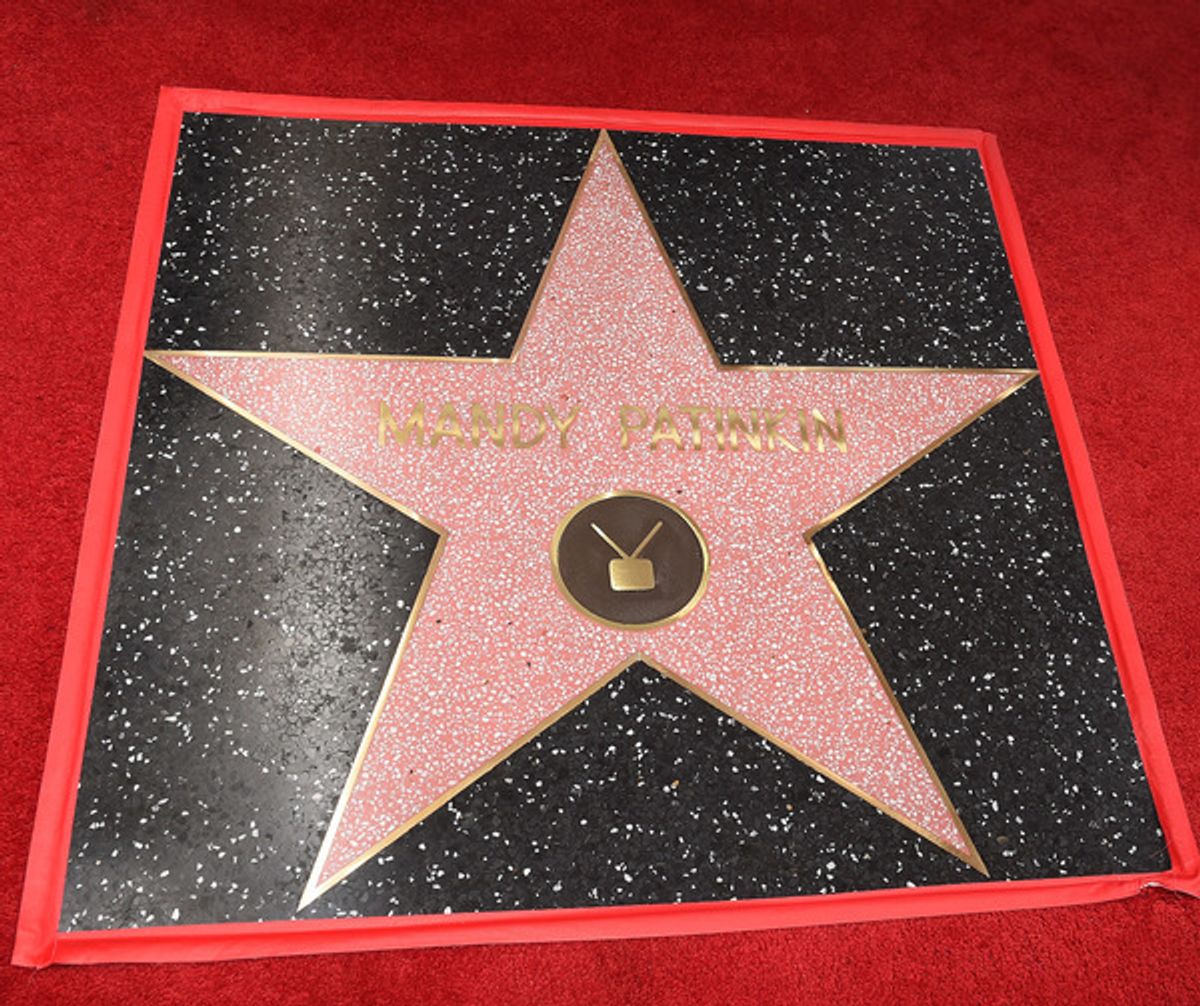 Mandy Patinkin on the Hollywood Walk of Fame at 