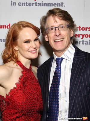 Kate Baldwin and Dick Scanlan @ BroadwayWorld Kate Baldwin and Dick Scanlan Photo