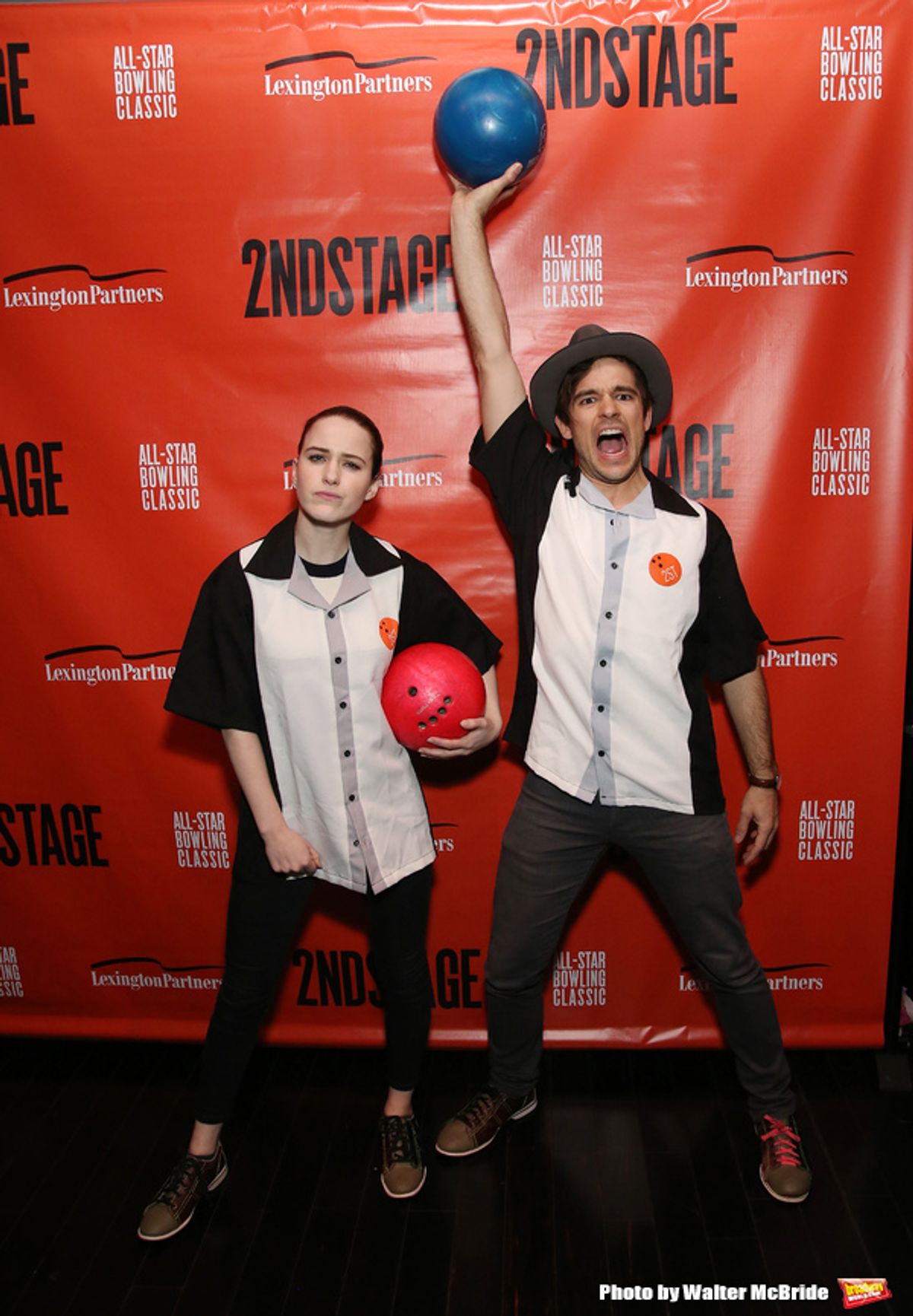 Rachel Brosnahan and Jason Ralph at 