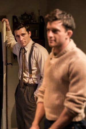 Ben Batt (George) and Jonathan Bailey (John) Photo